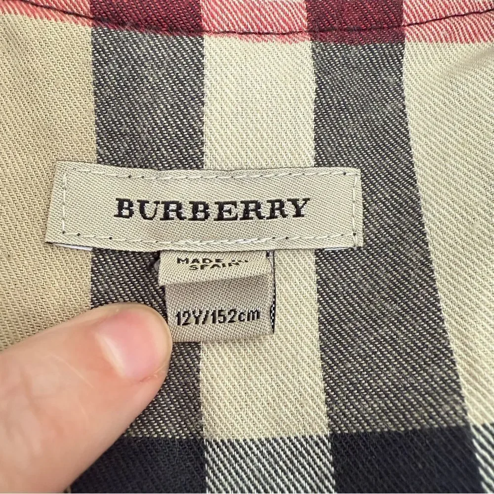 Burberry wool coat